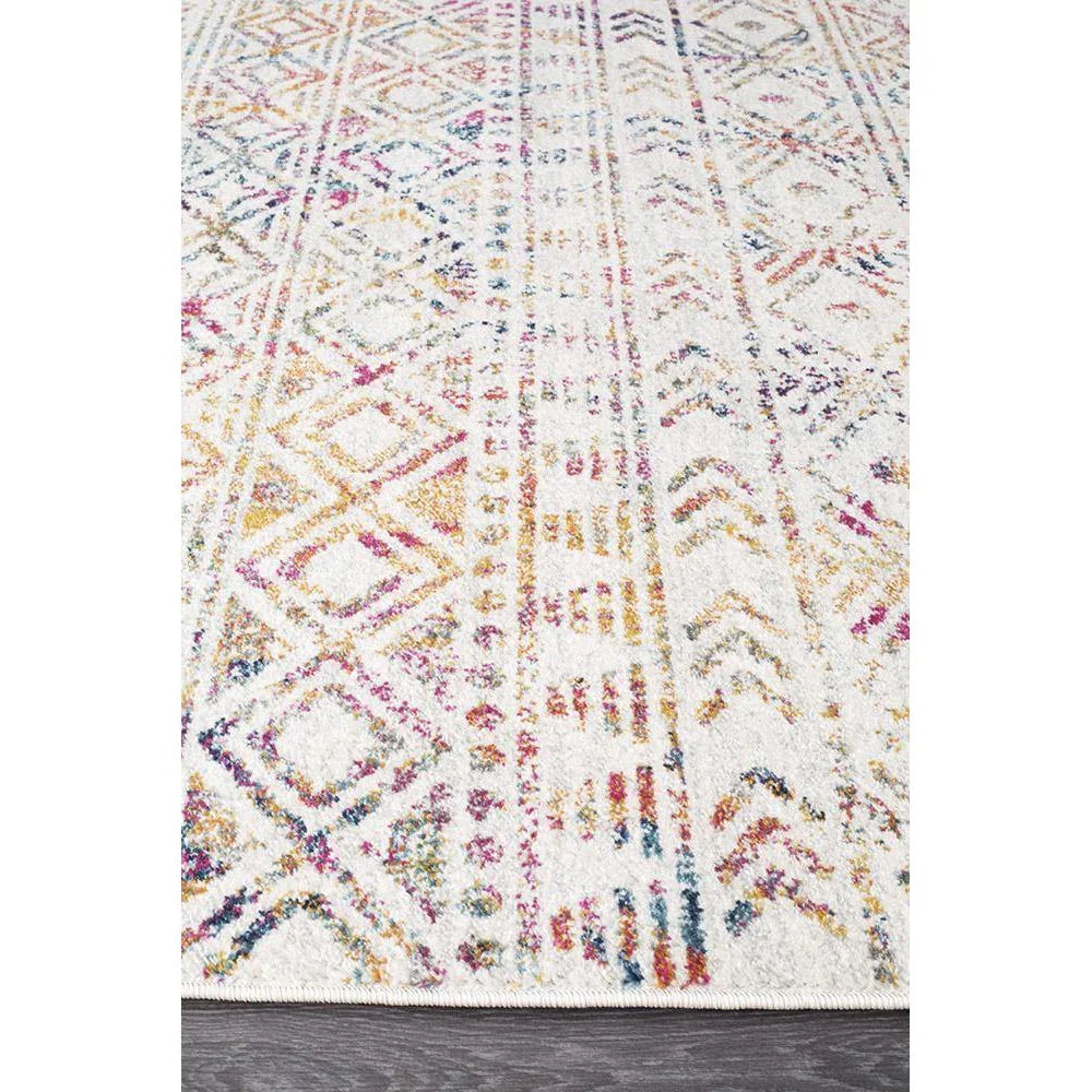 Oasis Ismail Multi Grey Rustic Rug