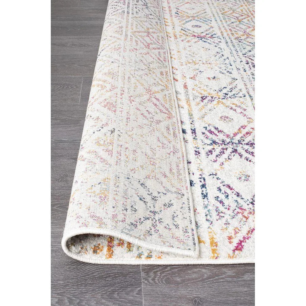 Oasis Ismail Multi Grey Rustic Rug