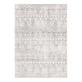 Oasis Ismail White Grey Rustic Rug