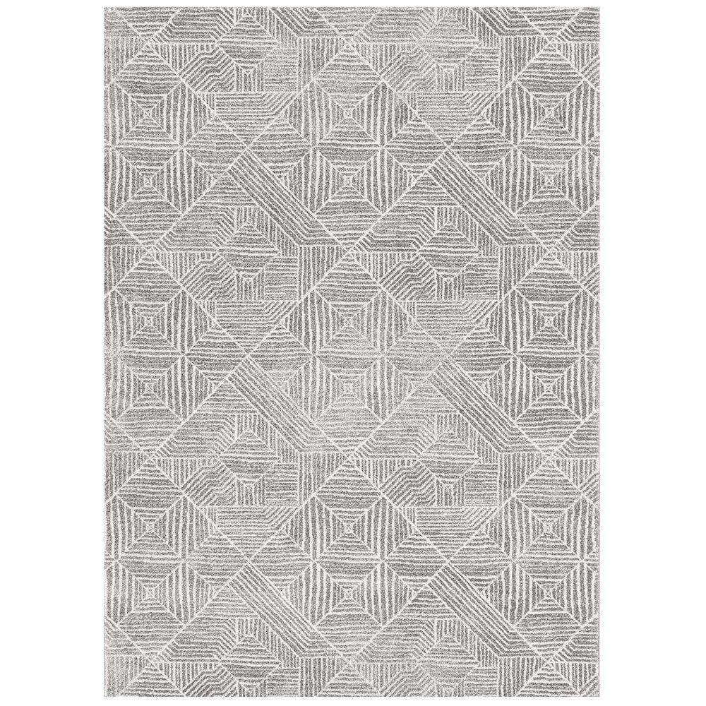 Oasis Kenza Contemporary Silver Rug