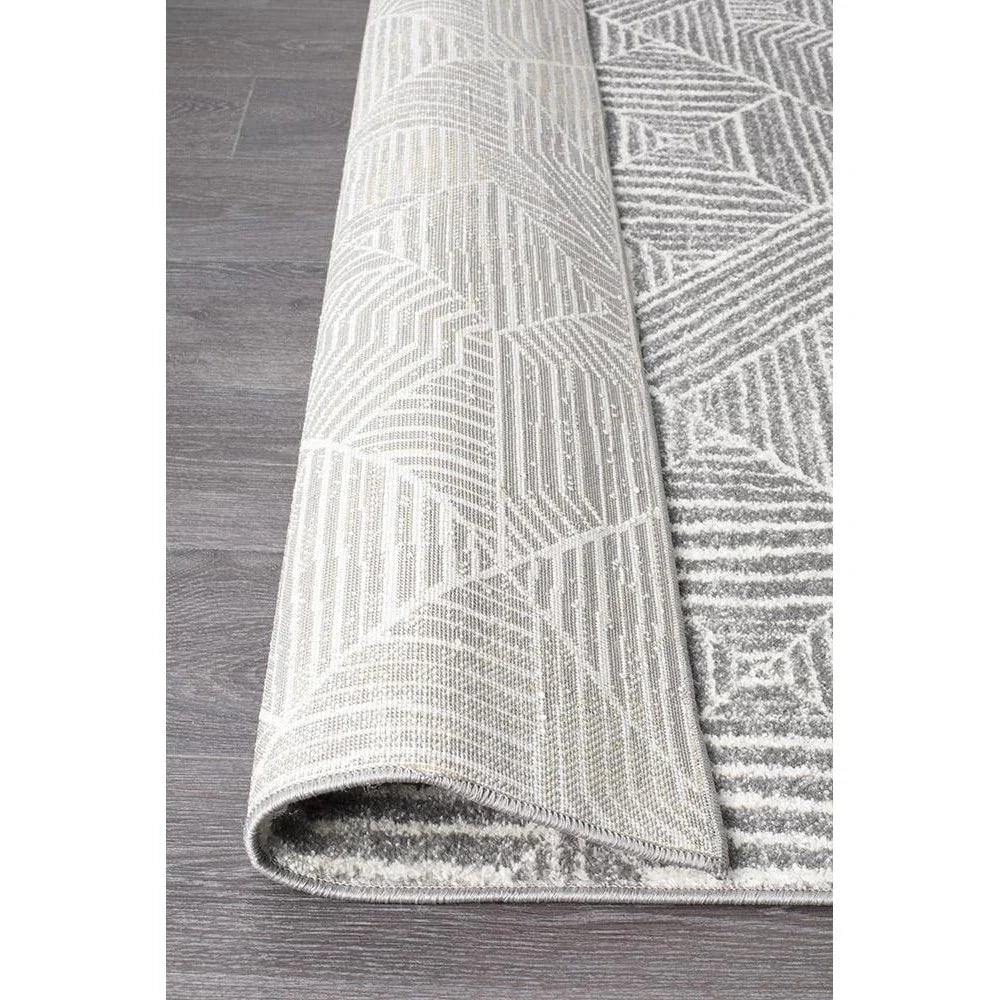 Oasis Kenza Contemporary Silver Rug