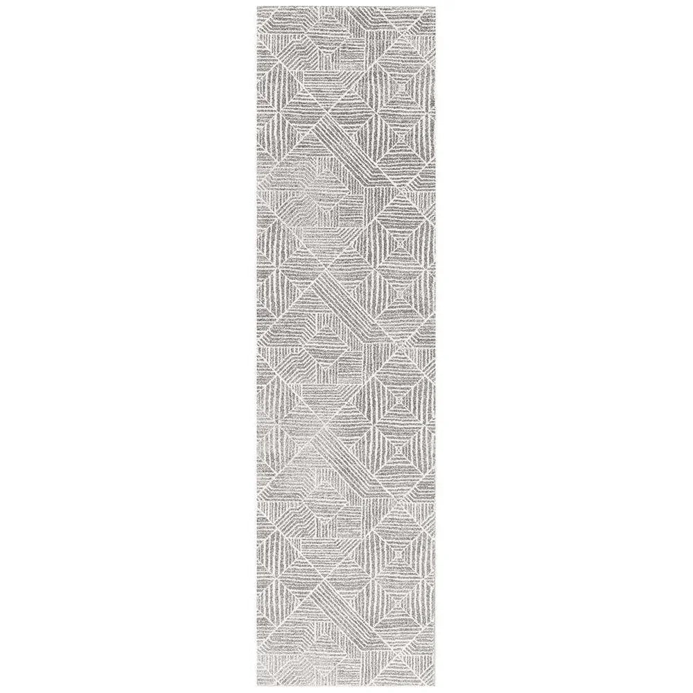 Oasis Kenza Contemporary Silver Rug