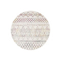 Oasis Nadia Multi Rustic Tribal Round Rug