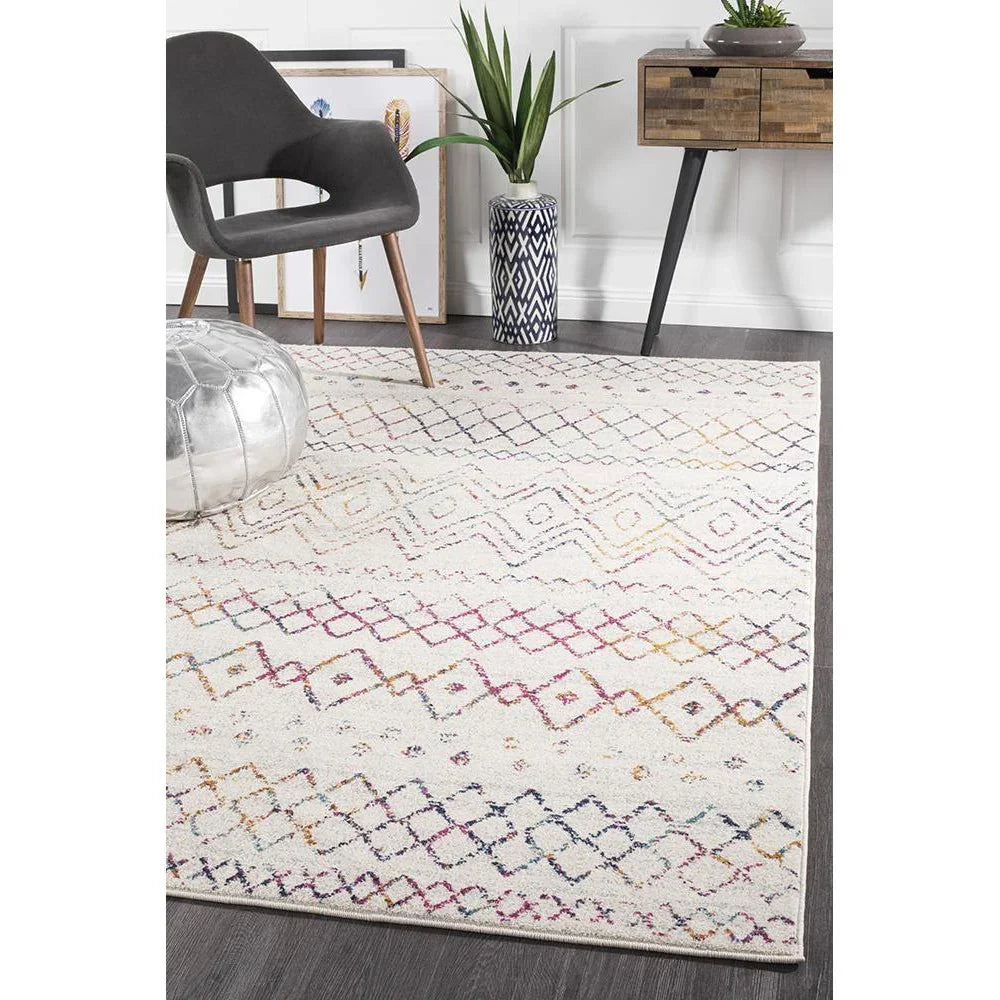 Oasis Nadia Multi Rustic Tribal Rug