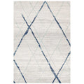 Oasis Noah White Blue Contemporary Rug