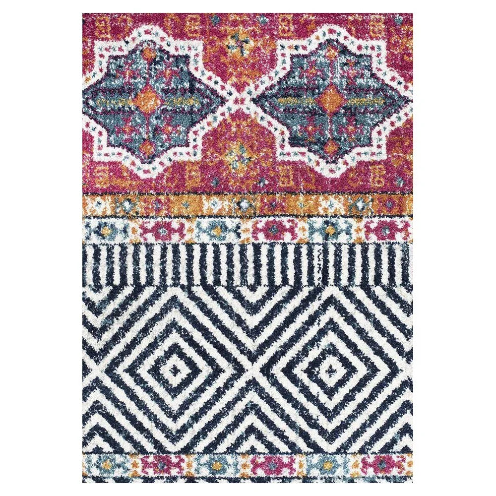 Oasis Sabrina Multi Tribal Round Rug