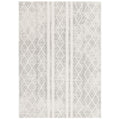 Oasis Salma White And Grey Tribal Rug