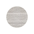 Oasis Selma Silver Tribal Round Rug