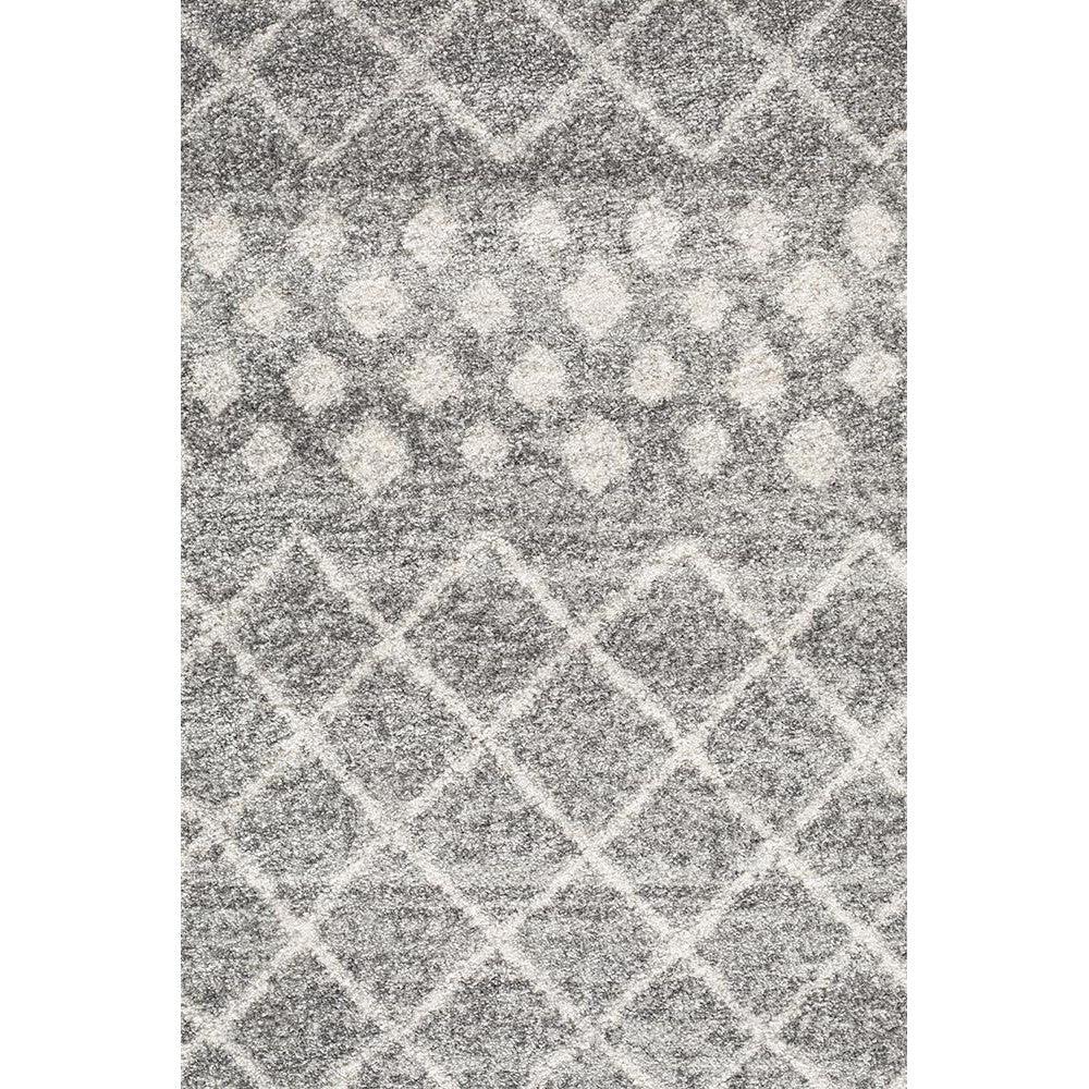 Oasis Selma Silver Tribal Round Rug