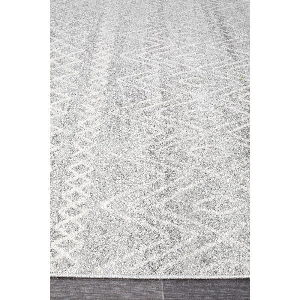 Oasis Selma Silver Tribal Rug