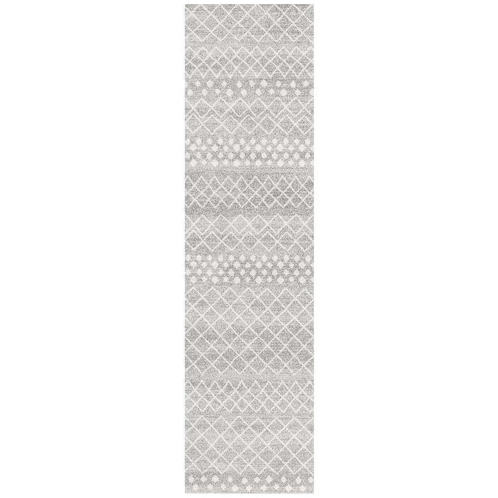 Oasis Selma Silver Tribal Rug