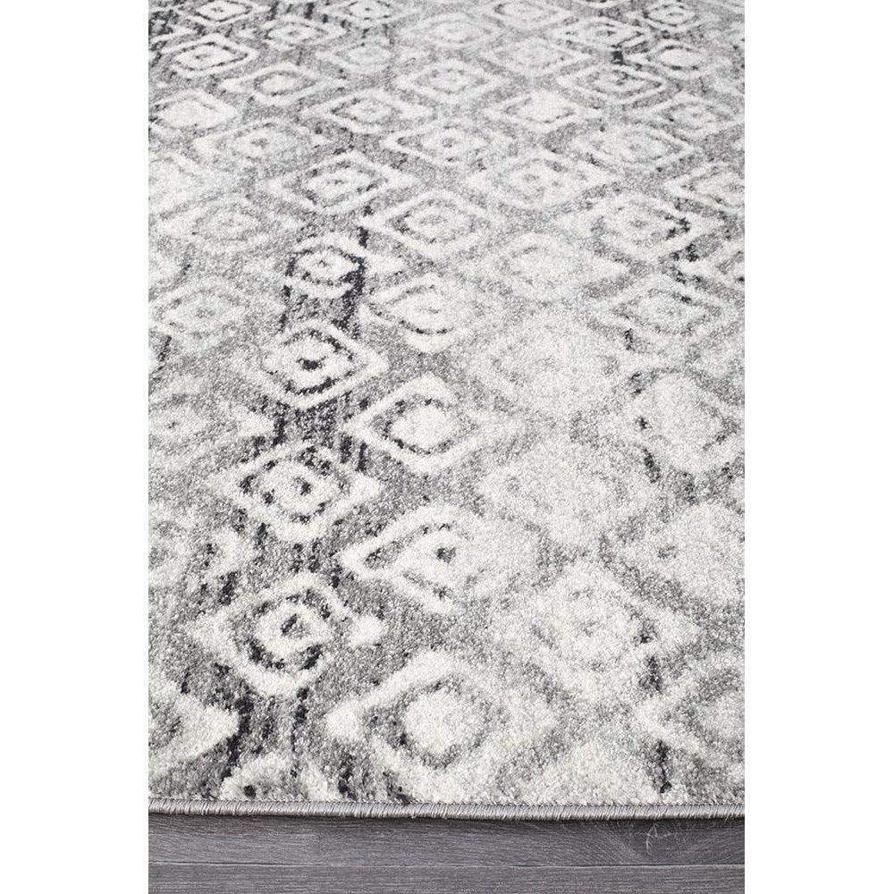 Oasis Zakira Dark Grey Tribal Rug