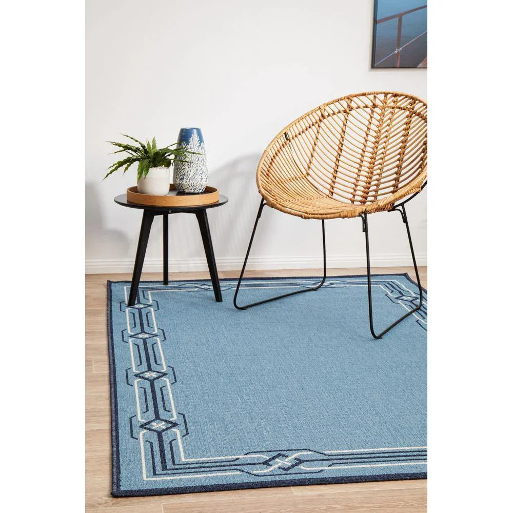 Seaside 6666 Blue Rug - ICONIC RUGS