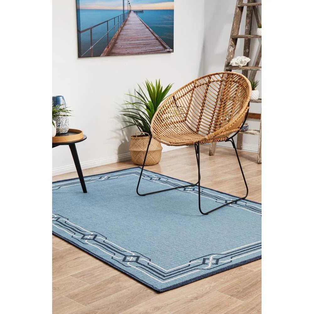 Seaside 6666 Blue Rug - ICONIC RUGS
