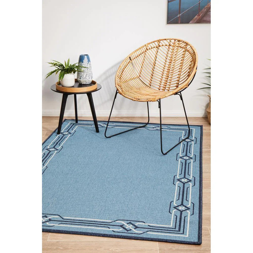 Seaside 6666 Blue Rug - ICONIC RUGS