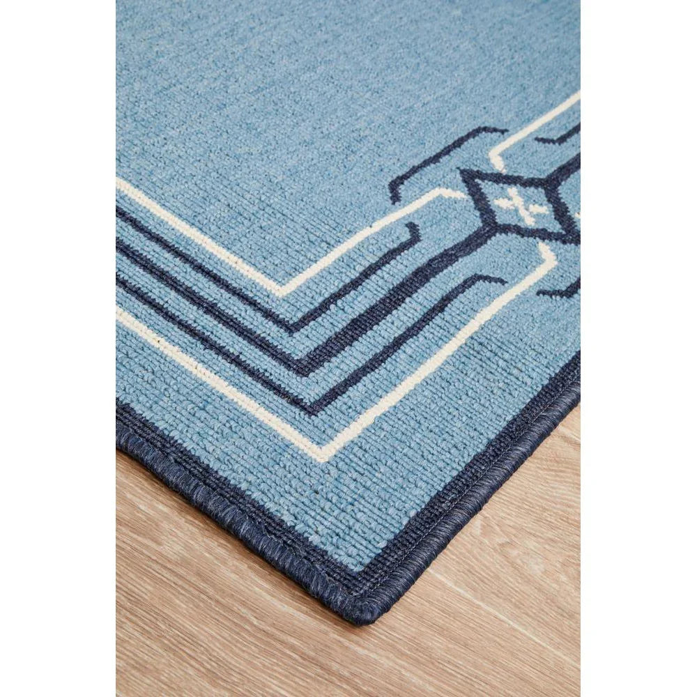Seaside 6666 Blue Rug - ICONIC RUGS