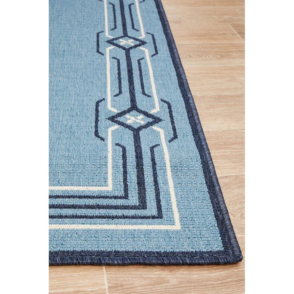 Seaside 6666 Blue Rug - ICONIC RUGS
