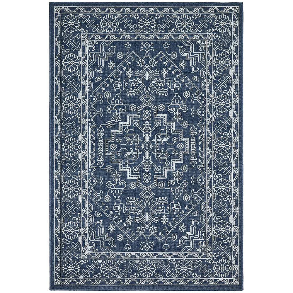Seaside 5555 Navy Rug - ICONIC RUGS