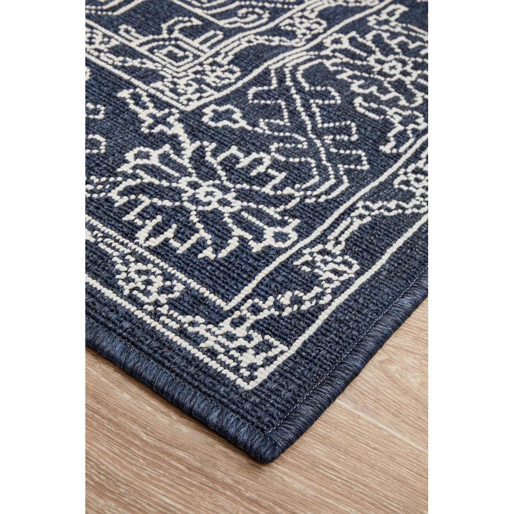 Seaside 5555 Navy Rug - ICONIC RUGS