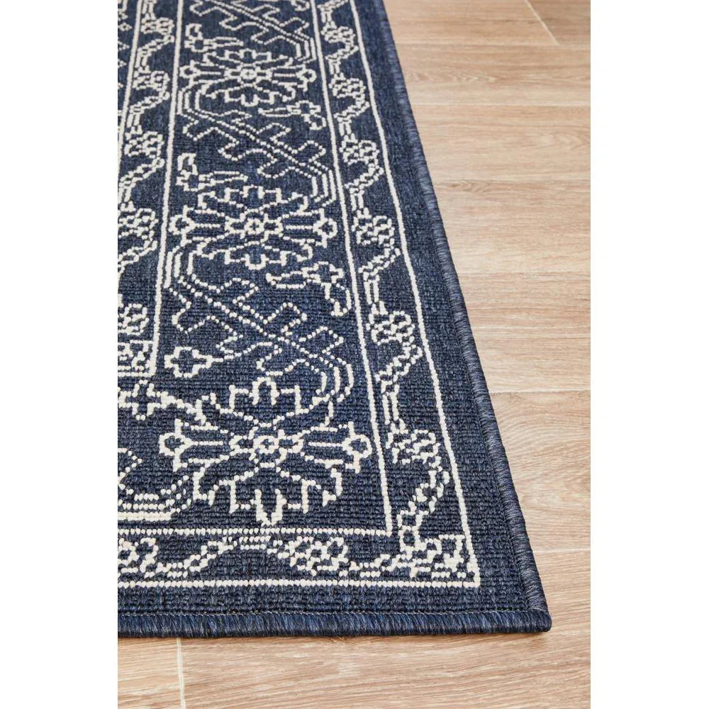 Seaside 5555 Navy Rug - ICONIC RUGS