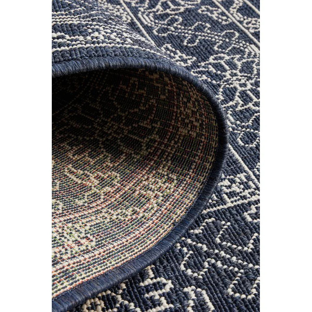 Seaside 5555 Navy Rug - ICONIC RUGS