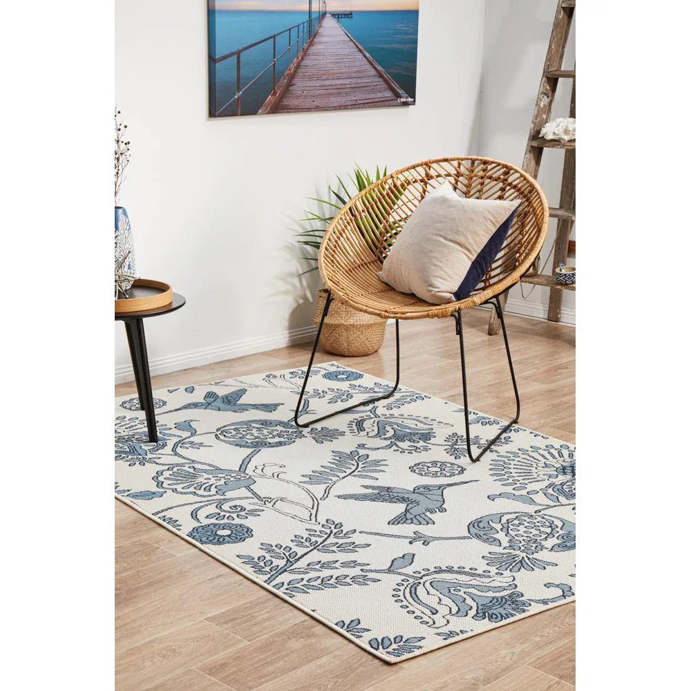 Seaside 7777 White Rug - ICONIC RUGS