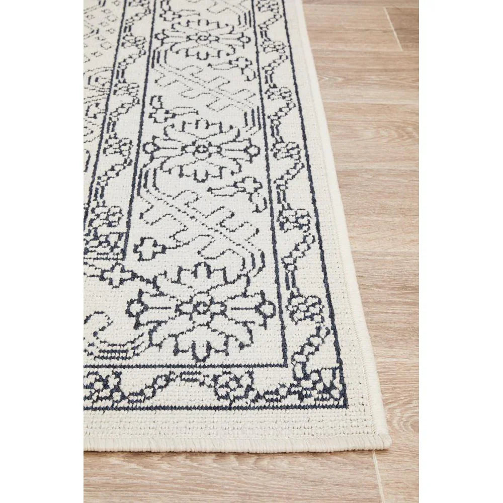 Seaside 5555 White Rug - ICONIC RUGS