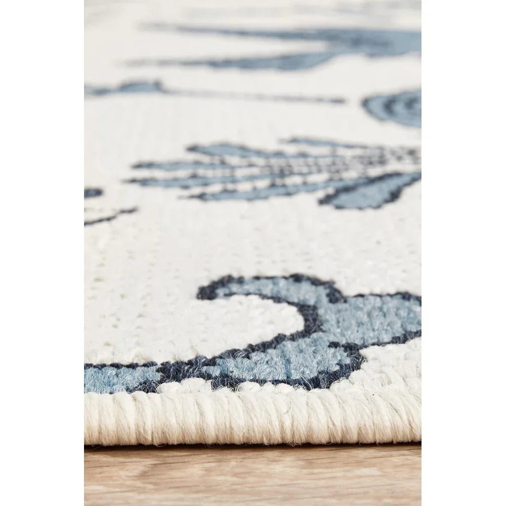 Seaside 7777 White Rug - ICONIC RUGS