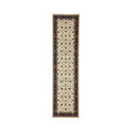 Sydney Classic Runner Ivory With Black Border Runner Rug