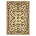 Sydney Collection Classic Rug Ivory With Ivory Border