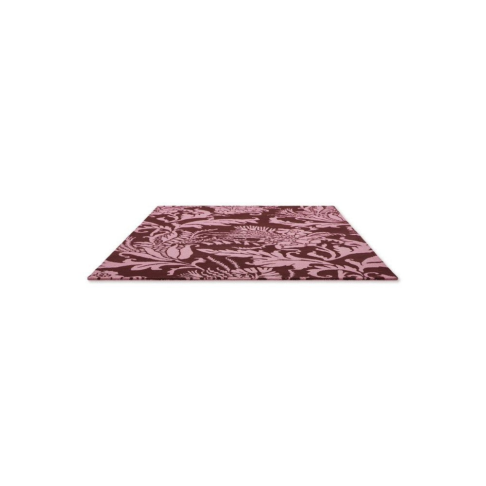 Ted Baker Baroque Pink Pure Wool Designer Rug