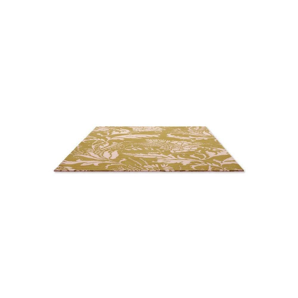 Ted Baker Baroque Yellow Pure Wool Designer Rug