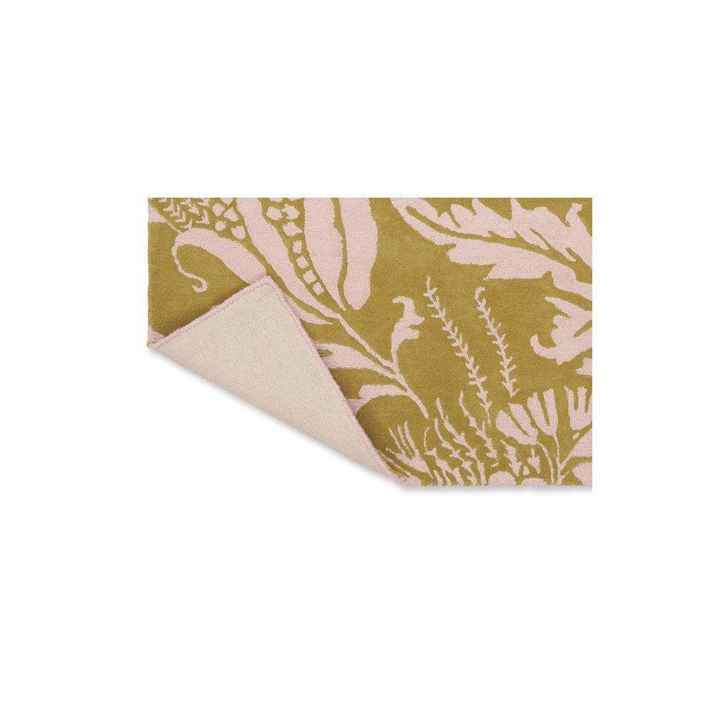 Ted Baker Baroque Yellow Pure Wool Designer Rug