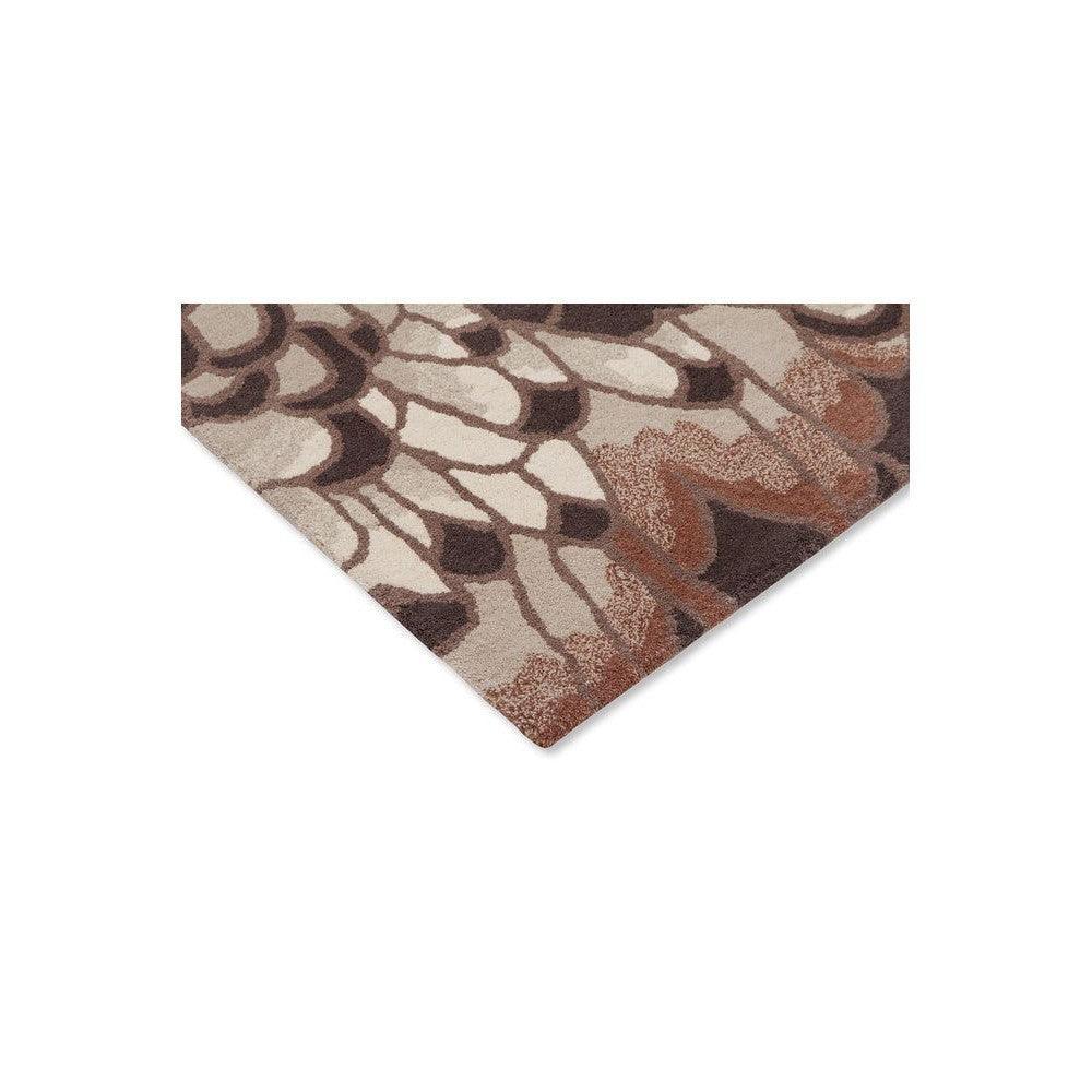 Ted Baker Feathers Natural Pure Wool Designer Rug