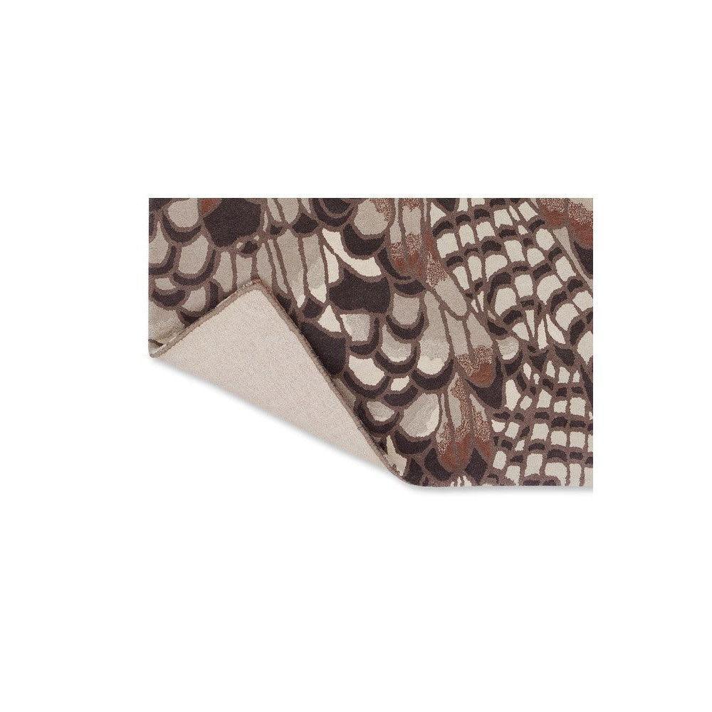 Ted Baker Feathers Natural Pure Wool Designer Rug