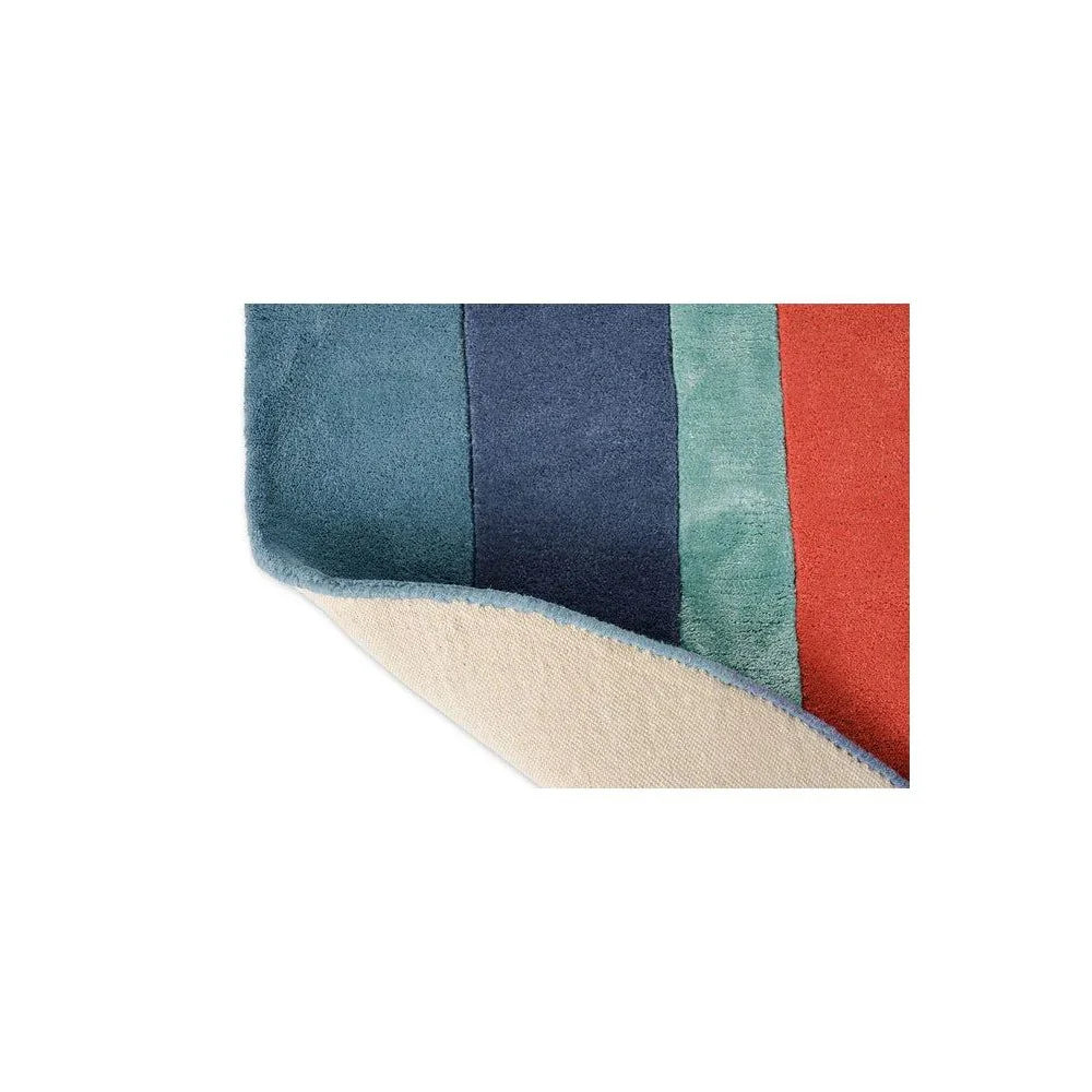 Ted Baker Jardin Blue Oval Pure Wool Designer Rug