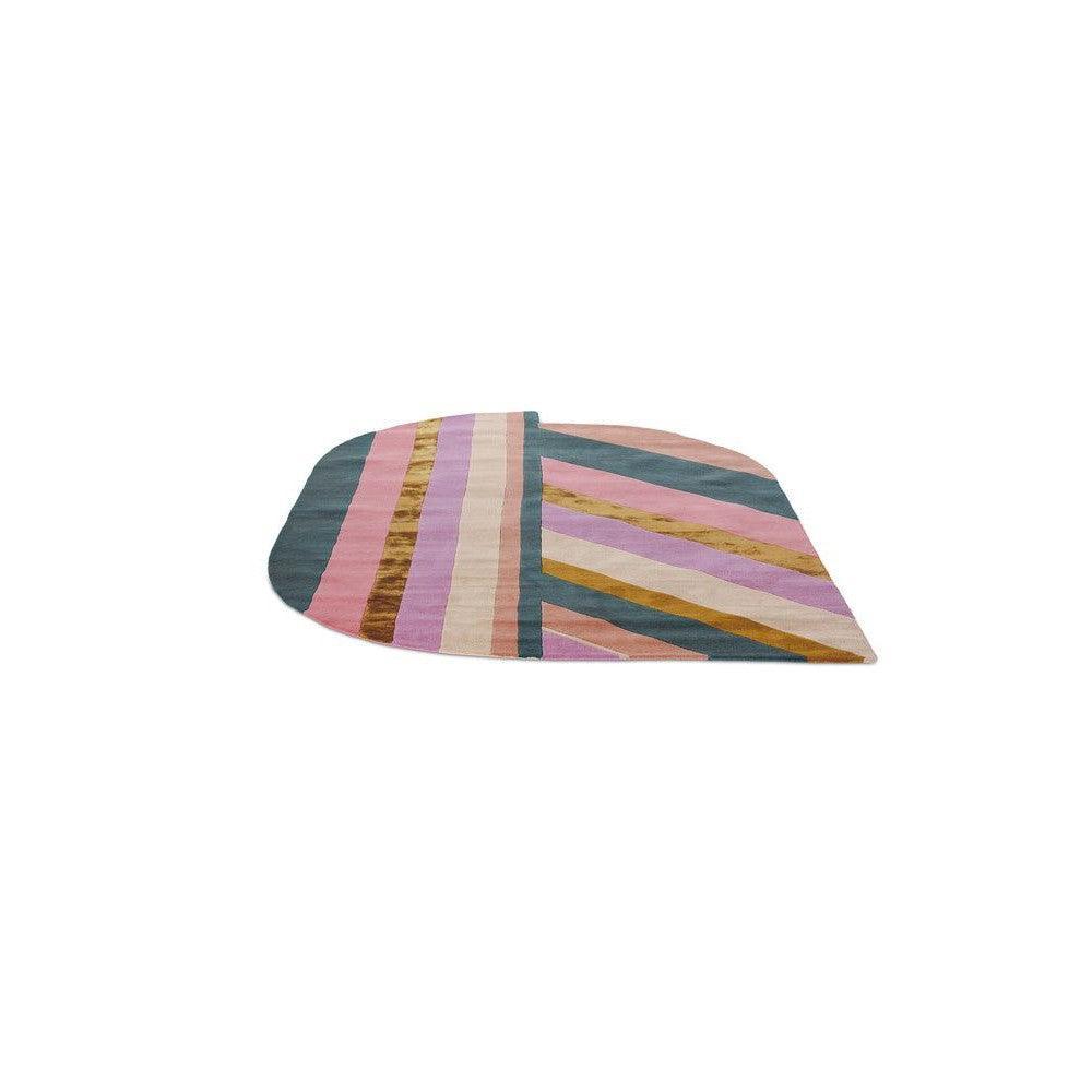 Ted Baker Jardin Pink Oval Wool Designer Rug