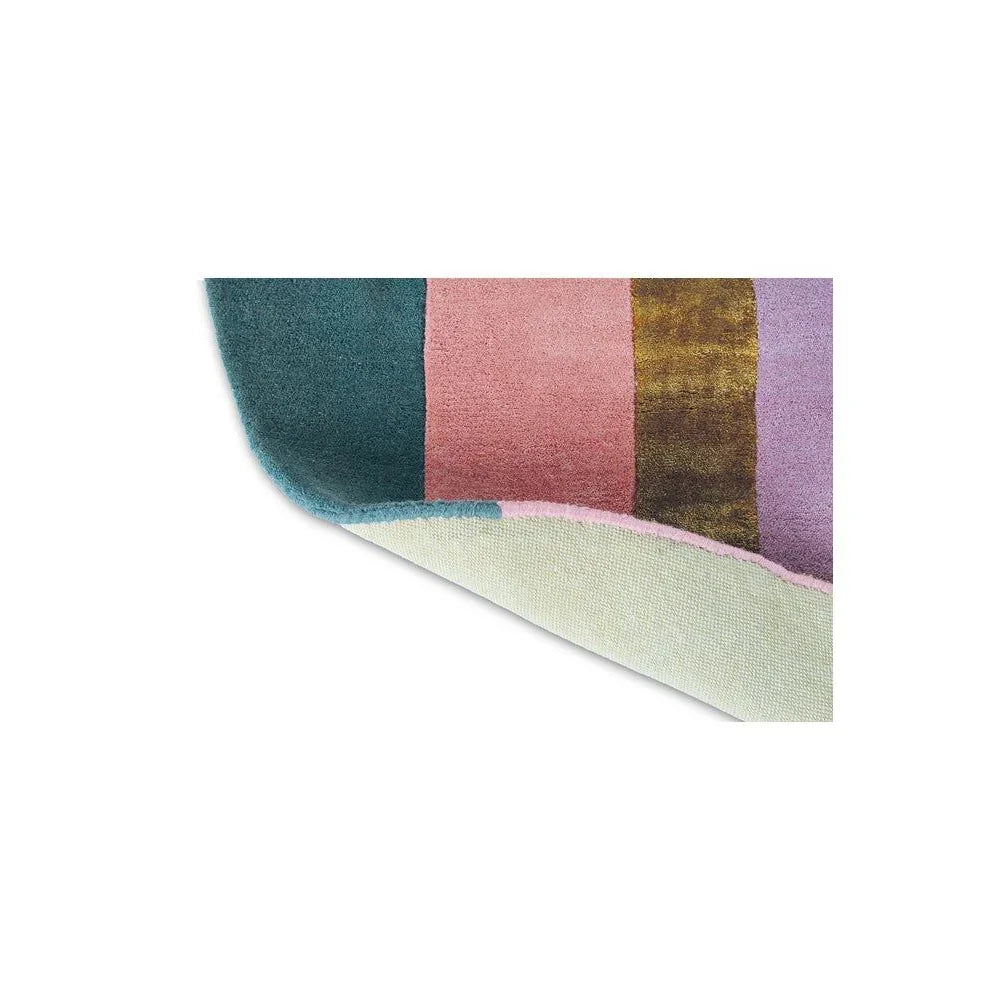 Ted Baker Jardin Pink Oval Wool Designer Rug