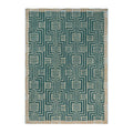 Ted Baker Kinmo Green Wool & Viscose Designer Rug