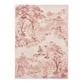 Ted Baker Landscape Toile Light Pink Pure Wool Designer Rug