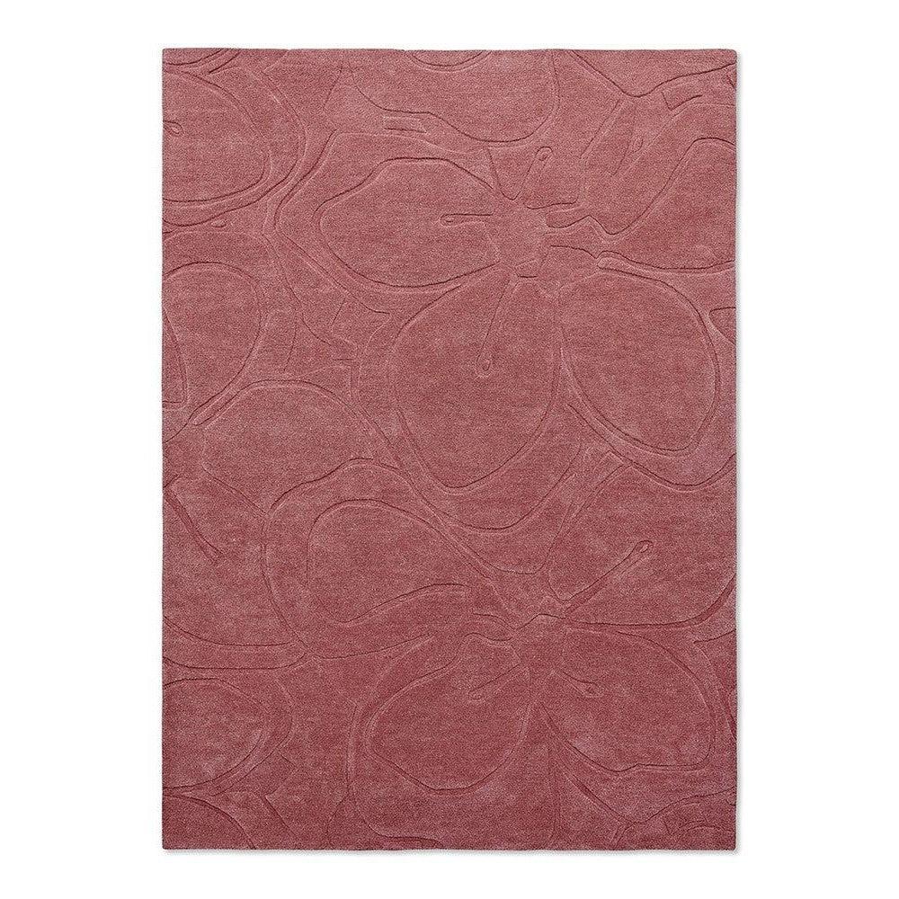 Ted Baker Romantic Magnolia Pink Pure Wool Designer Rug
