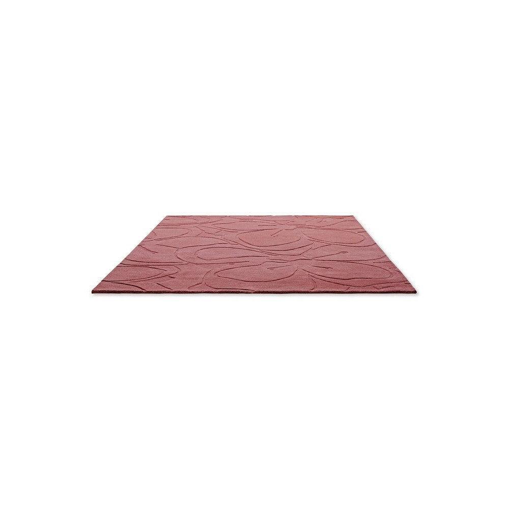 Ted Baker Romantic Magnolia Pink Pure Wool Designer Rug