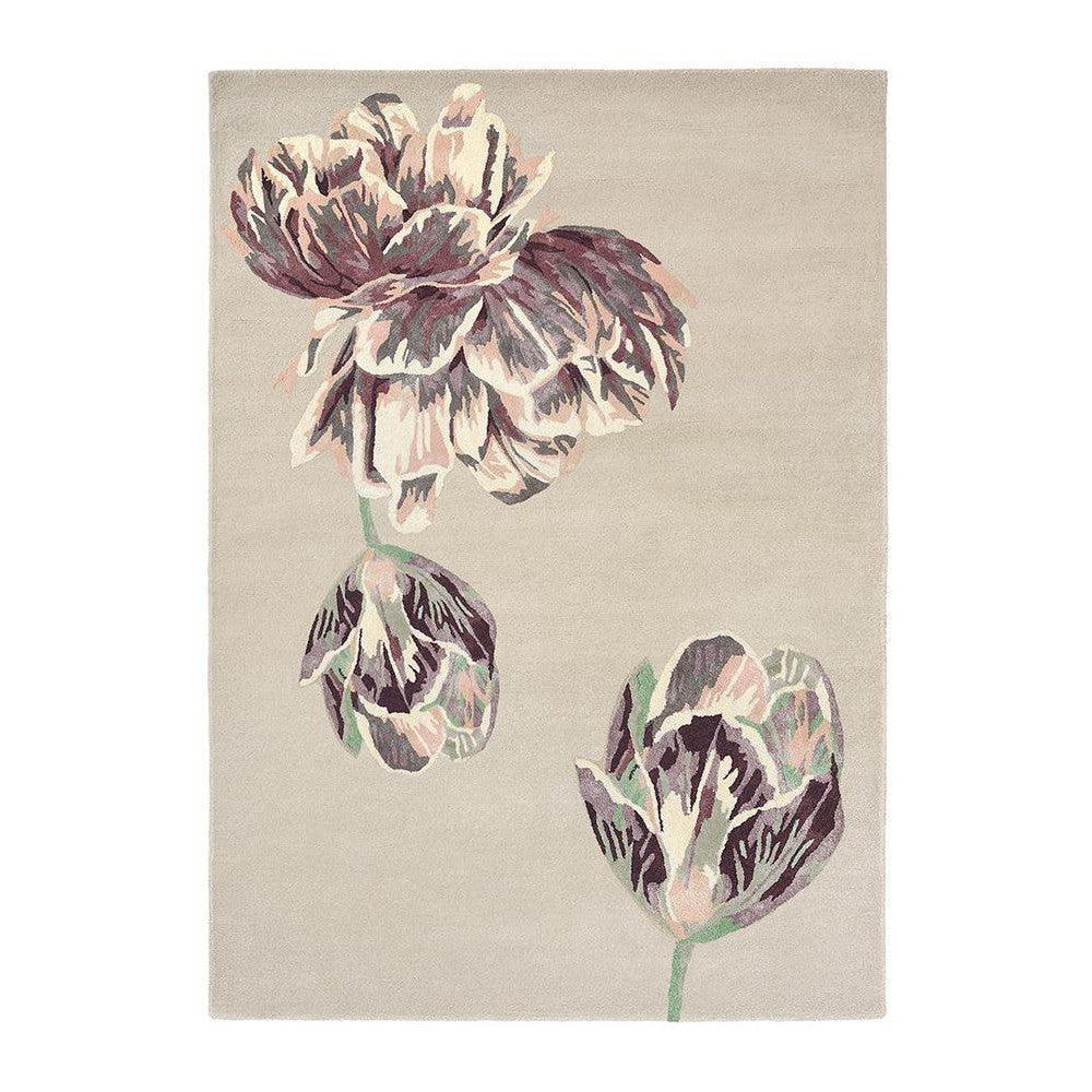 Ted Baker Tranquility Beige Wool & Viscose Designer Rug