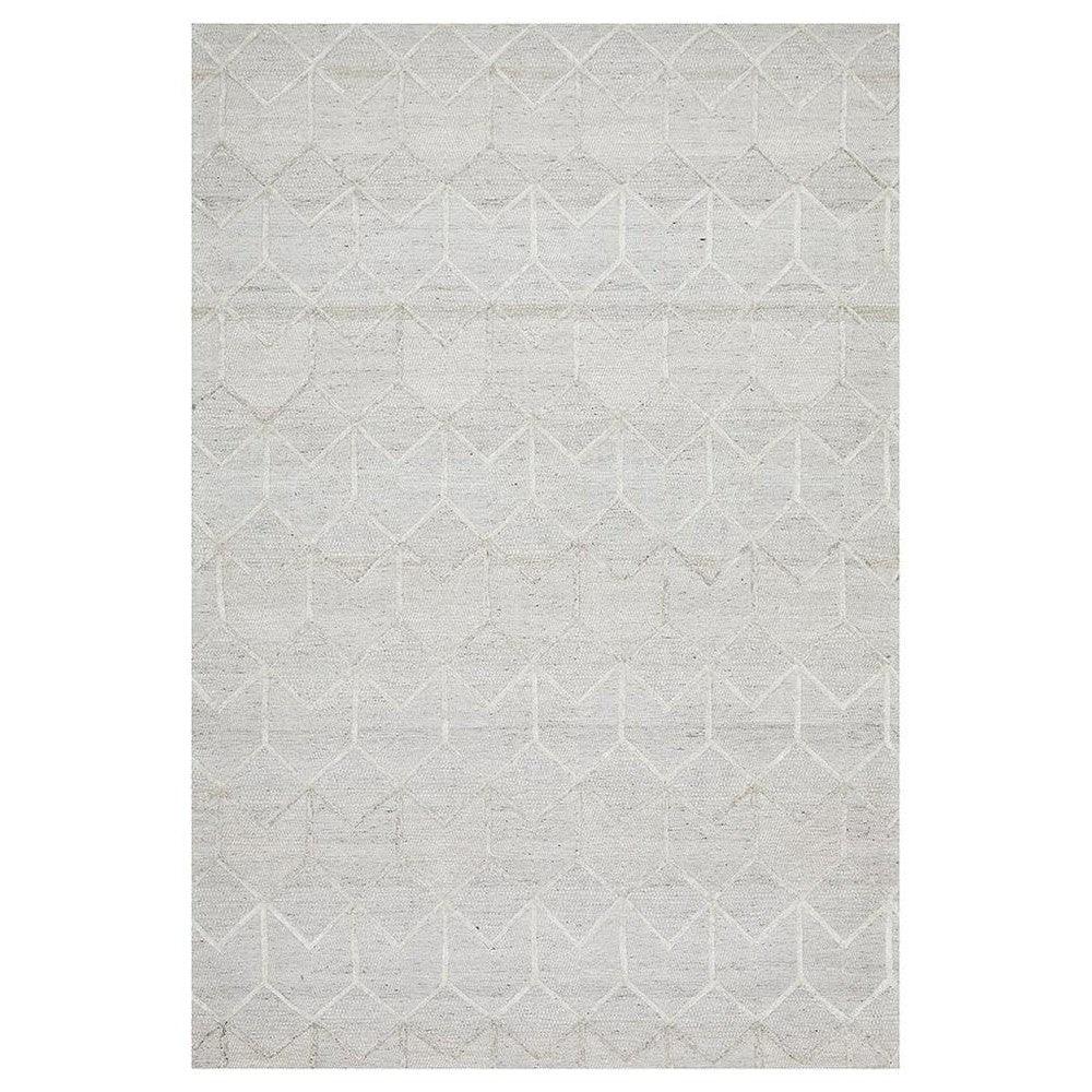 Visions Winter Grey Brush Modern Rug - ICONIC RUGS