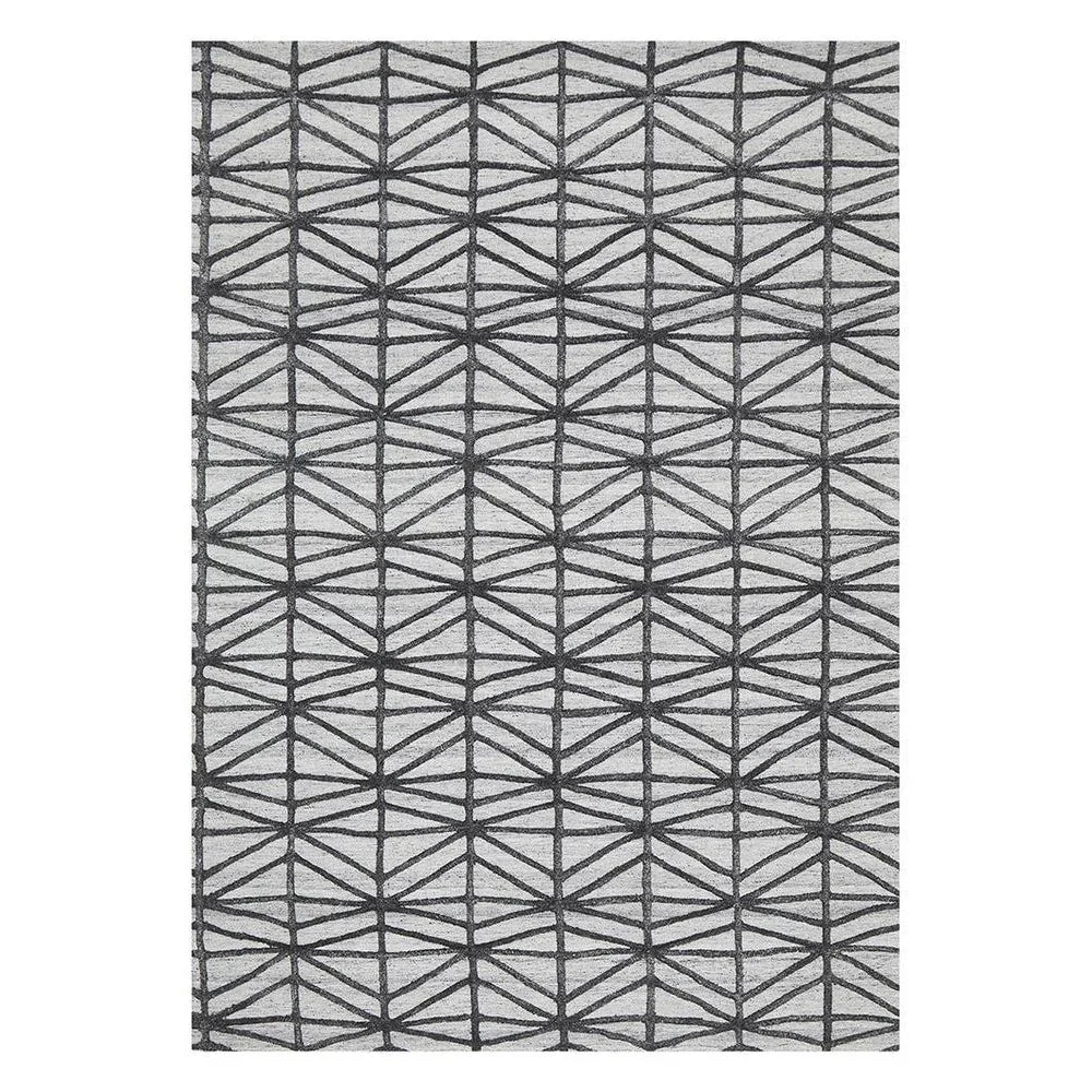 Visions Winter Pewter Prestige Modern Rug - ICONIC RUGS
