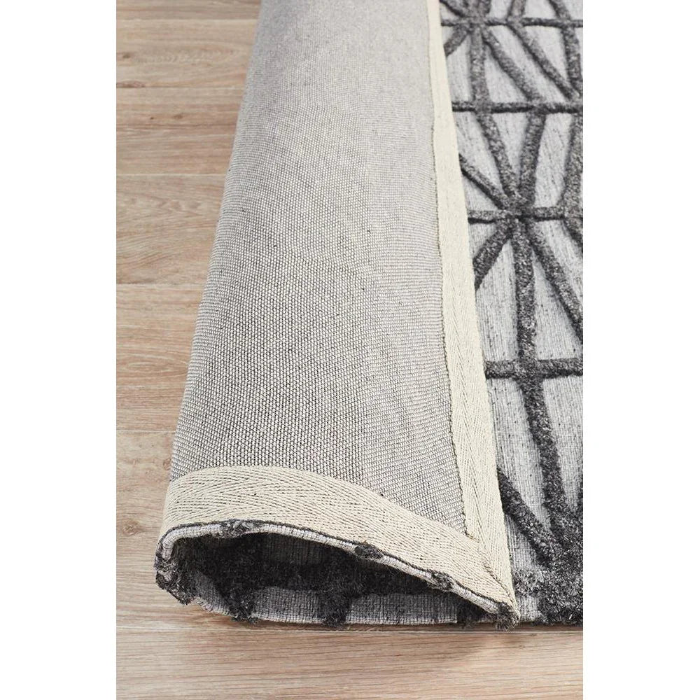 Visions Winter Pewter Prestige Modern Rug - ICONIC RUGS