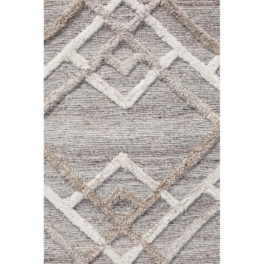 Visions Winter Silver Stream Modern Rug - ICONIC RUGS