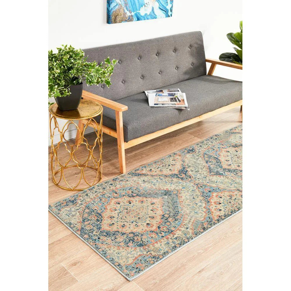 Odyssey Navy Runner - ICONIC RUGS