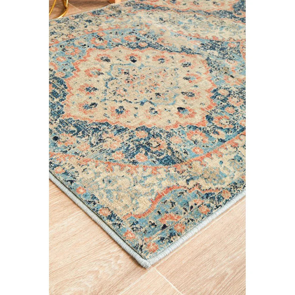 Odyssey Navy Runner - ICONIC RUGS