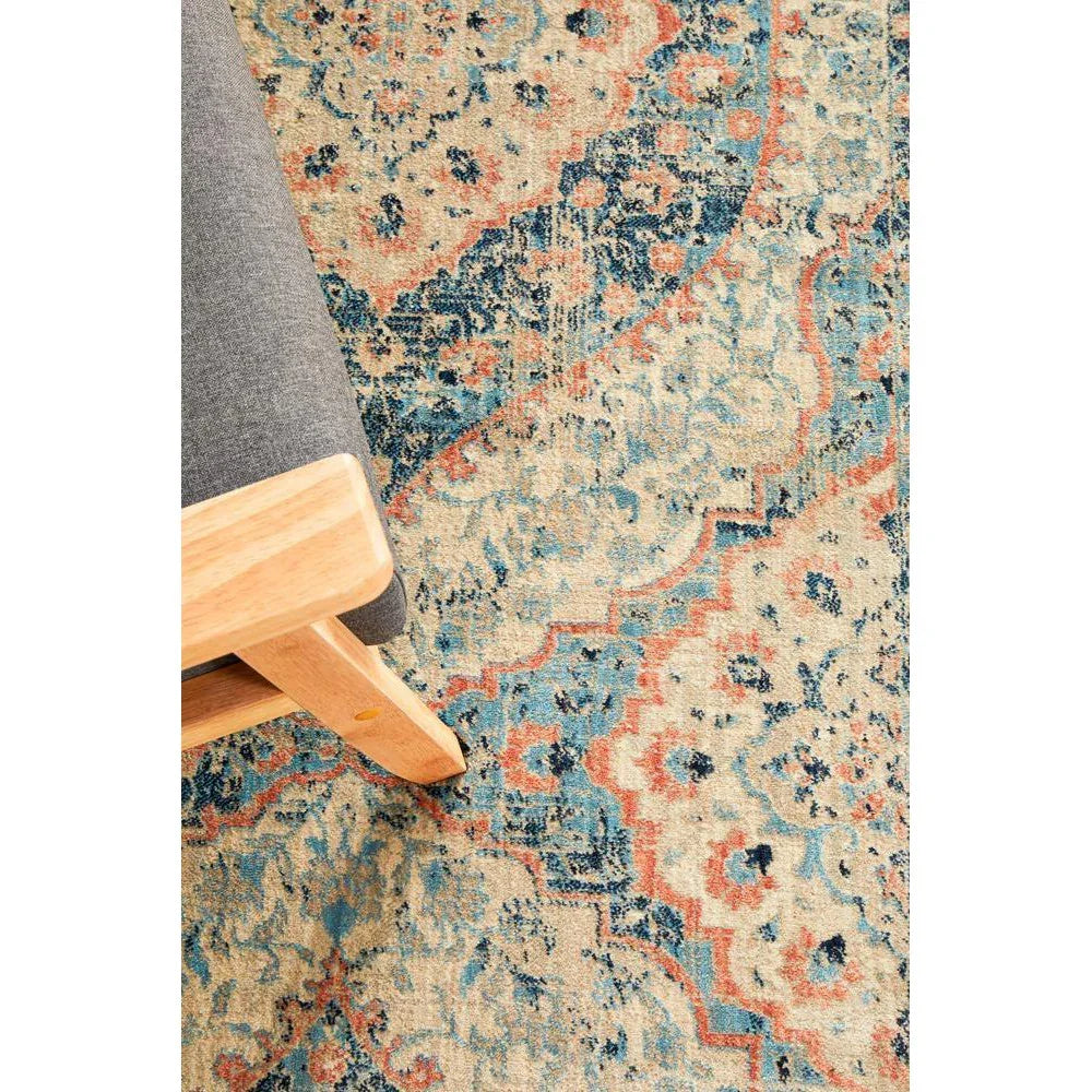 Odyssey Navy Runner - ICONIC RUGS